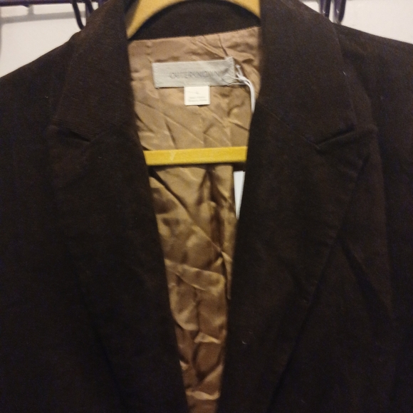 OUTERKNOWN Chocolate Corduroy Women's Blazer SIZE 4 - Picture 3 of 8